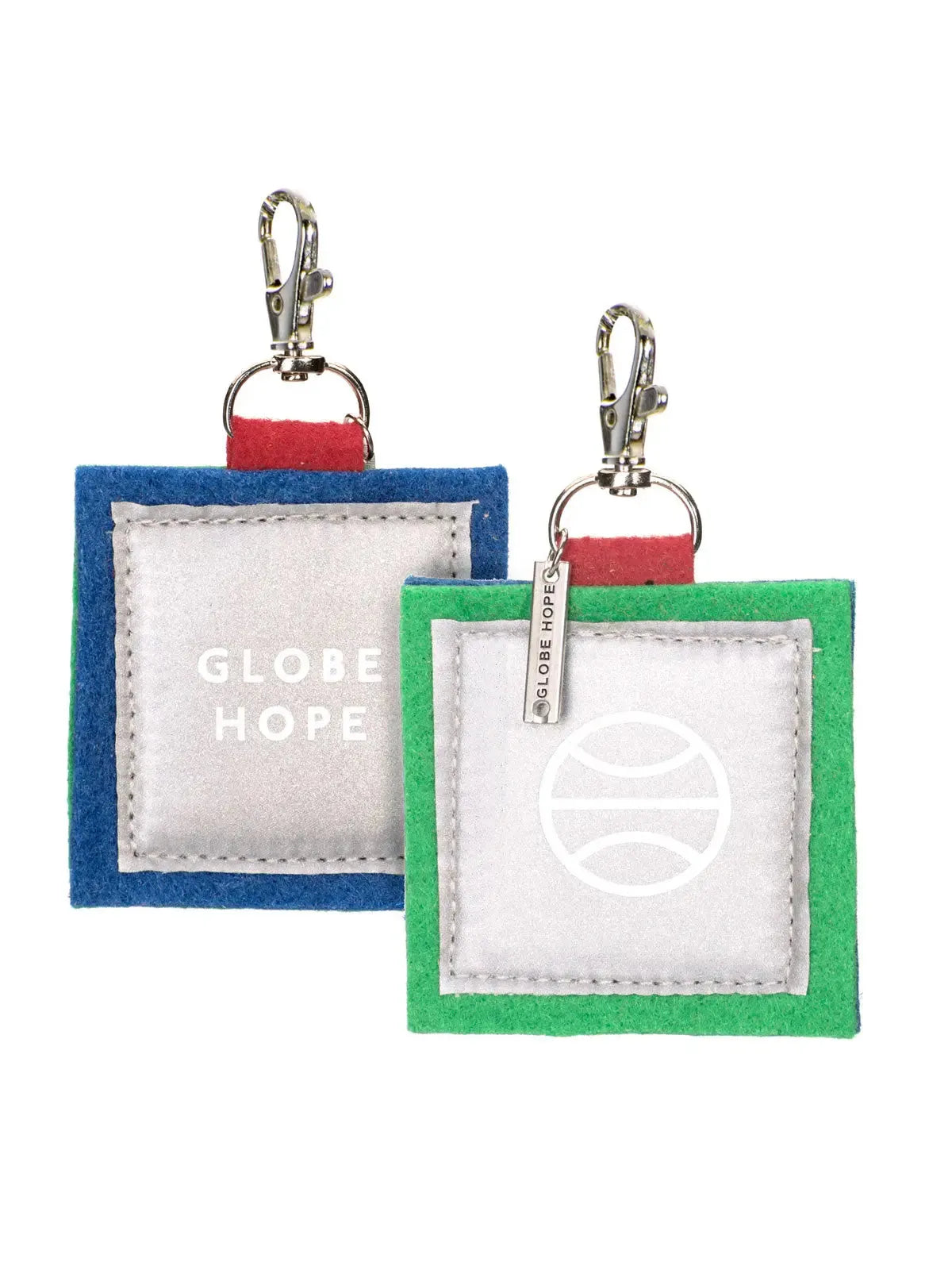 KOHVA HEIJASTIN, SININEN/VIHREÄ/PUNAINEN - Globe Hope