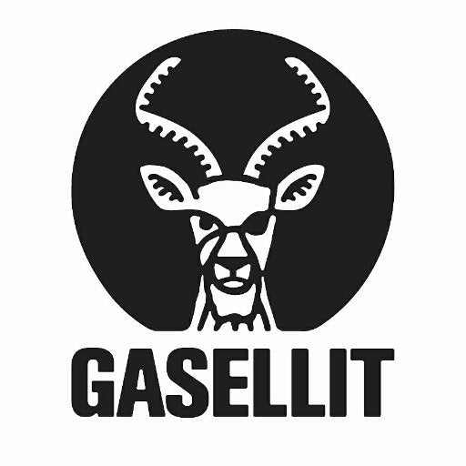 Gasellit, logo.